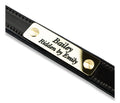 Solid brass headcollar nameplate