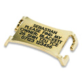 Easy fit agility collar tag, collars up to 15mm wide